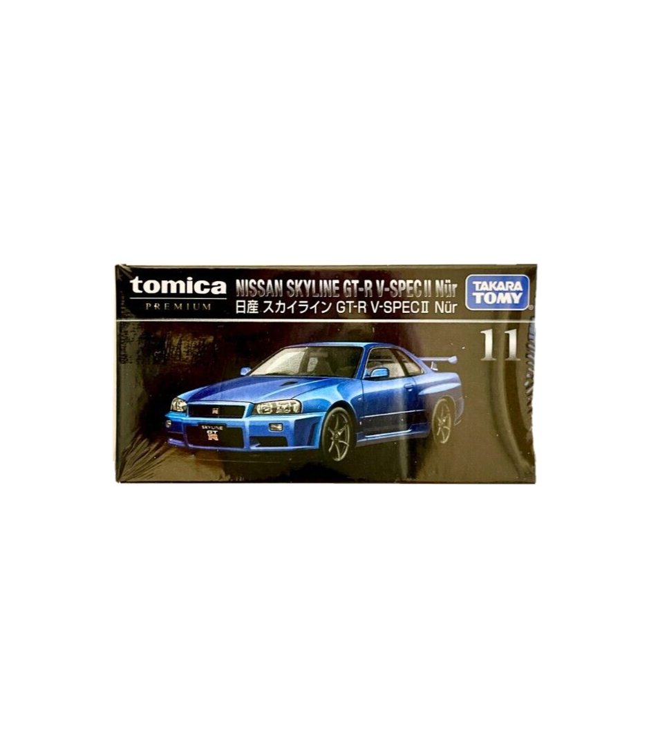 Tomica Premium Series TP#11 Nissan Skyline GT-R V-SPEC II Nur