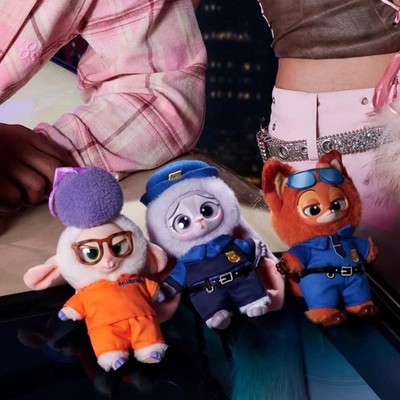MINISO Zootopia Series doll Vinyl Plush Pendant Blind Box Figure