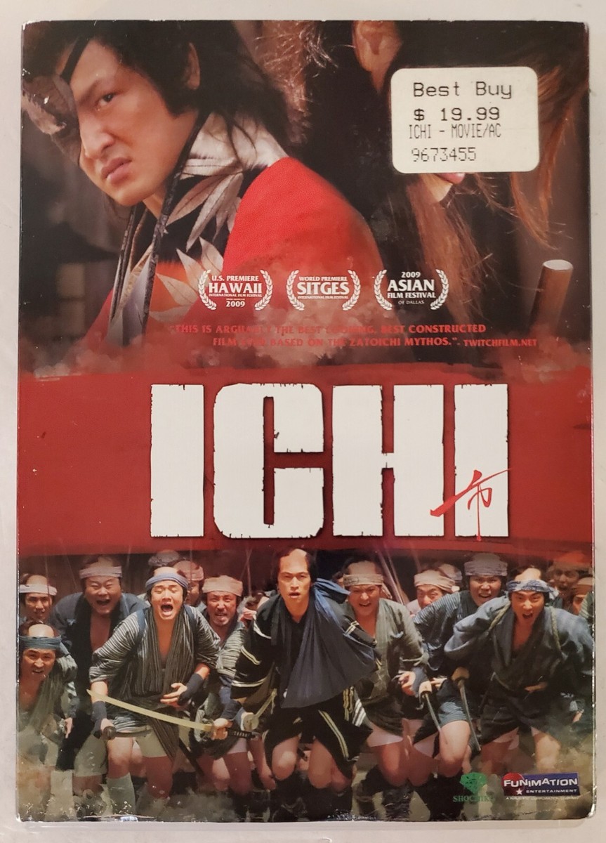 ICHI: The Movie DVD By Takao Osawa, Shido Nakamura, Haruka Ayase