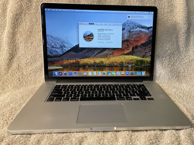 Apple MacBook Pro Retina Core i7 2.2GHz 16GB RAM 256GB SSD 15