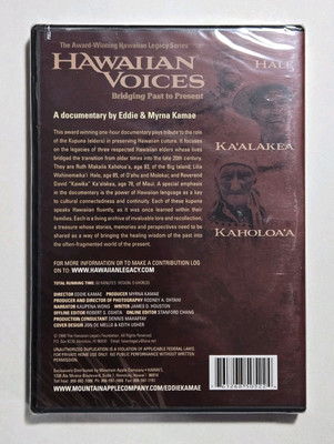 Hawaiian Voices: Bridging Past to Present DVD REGION 0/ALL (1998