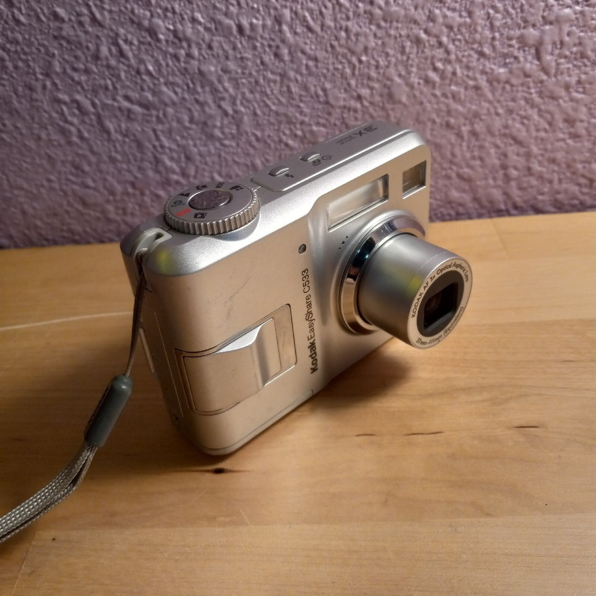 Kodak EasyShare C533 5.0 MP Compact Digital Camera Silver Tested