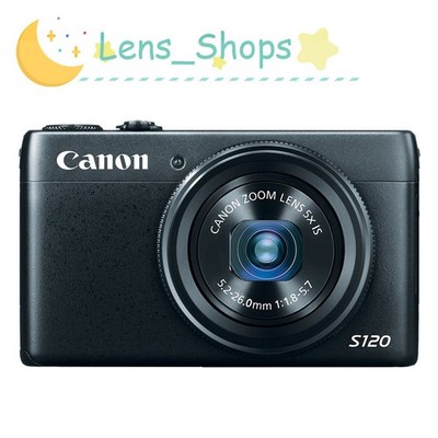 Canon PowerShot S120 Digital Camera 12.10 MP 5x Optical Zoom Sleek