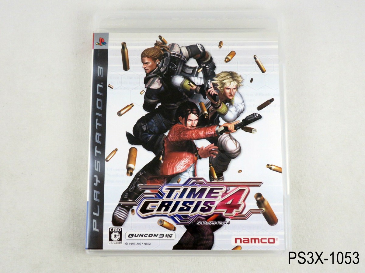 Time Crisis 4 Playstation 3 Japanese Import Namco Japan JP Rgn