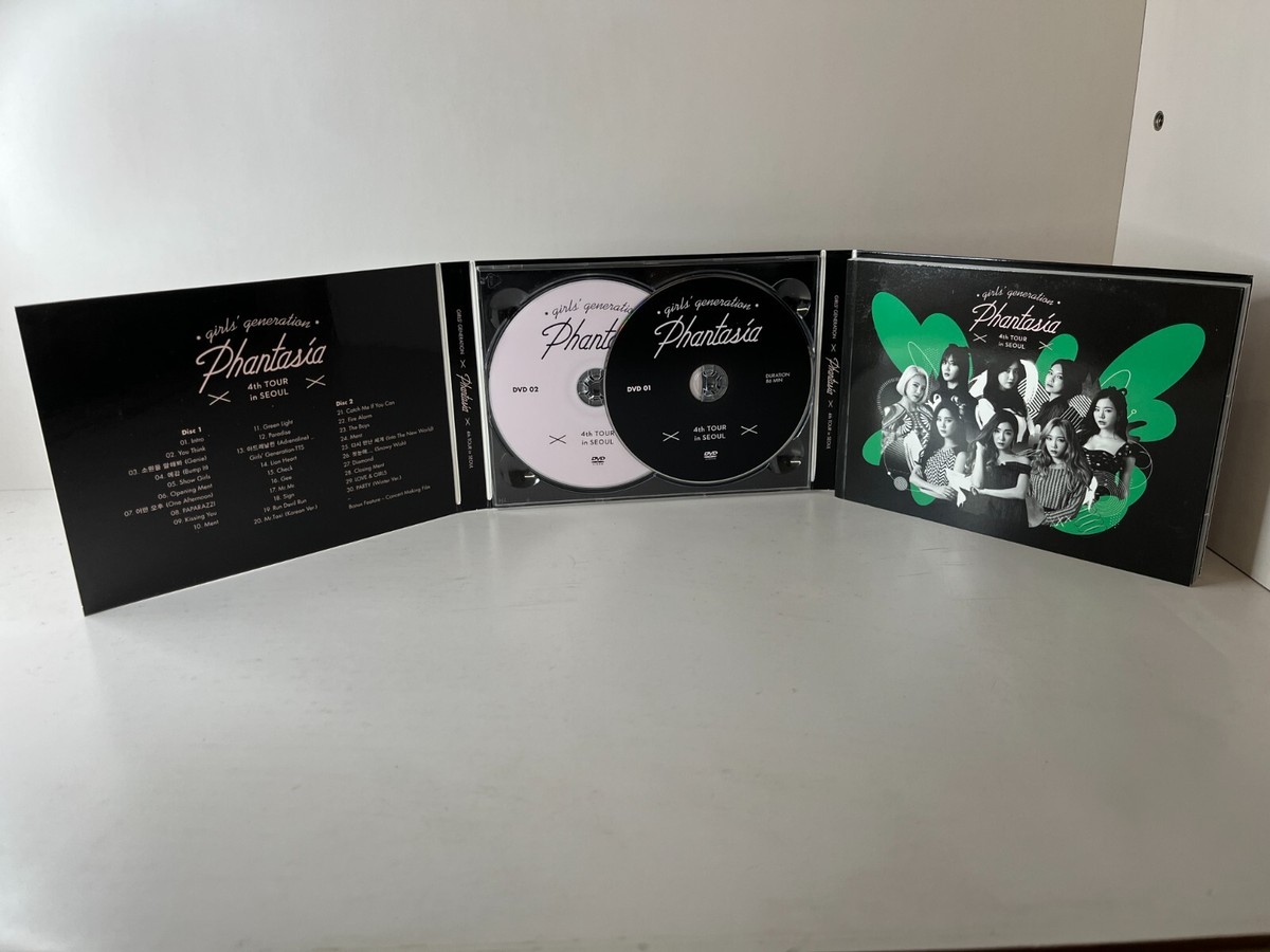 DVD SNSD Girls' Generation Korea 4th TOUR in SEOUL Phantasia