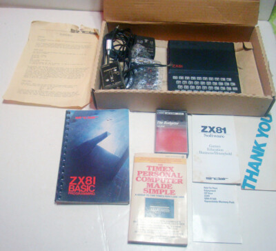 Vintage Sinclair ZX81 Computer Kit plus 16K Memory Expansion | eBay