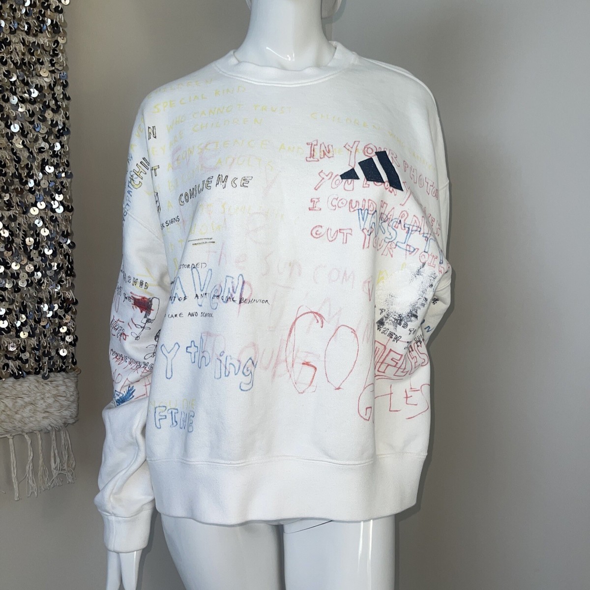 AUTH.Yeezy Season NWT Season 5 Hand-drawn - Arctic sweatshirt M