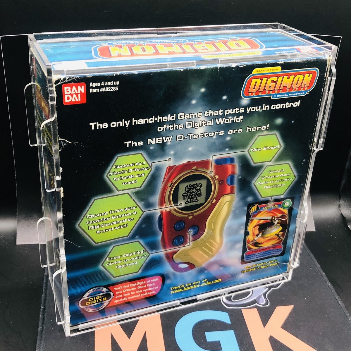 RARE Digimon Digivice D-Tector V4 Blue Box Original Ver.4 BOXED