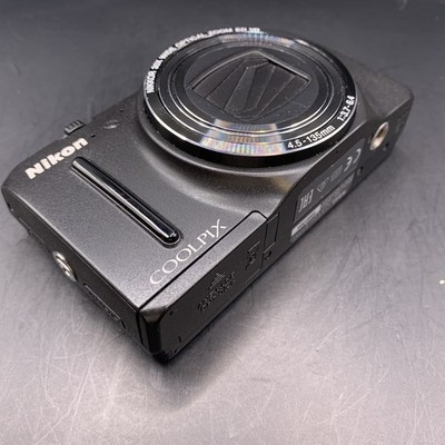 Nikon COOLPIX S9700 Black 16.0 MP Digital Camera English OK