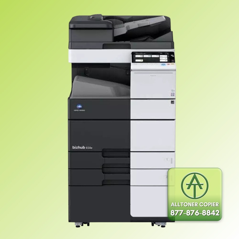 Konica Minolta BizHub 558e Monochrome A3 MFP Printer Scanner