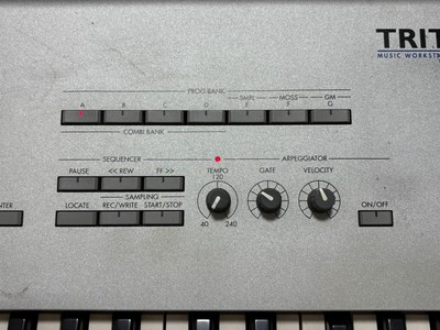 For Parts Korg Triton 61-Key Keyboard Synthesizer Sampler with
