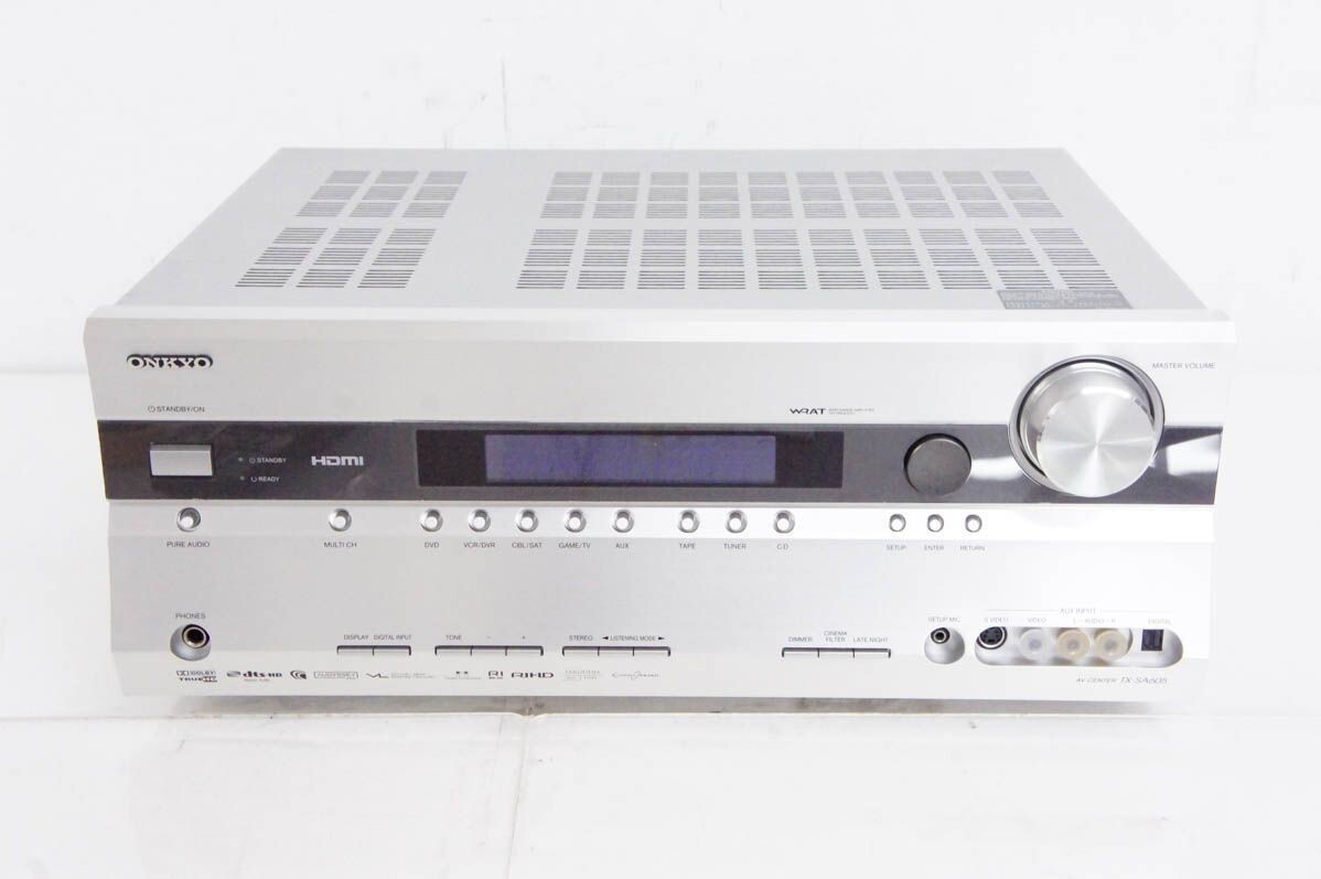 ONKYO TX-SA605 AV center Amplifier Silver Good | eBay