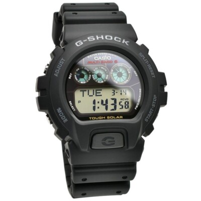 CASIO G-SHOCK GW-6900-1JF Black Tough Solar Atomic Radio Men