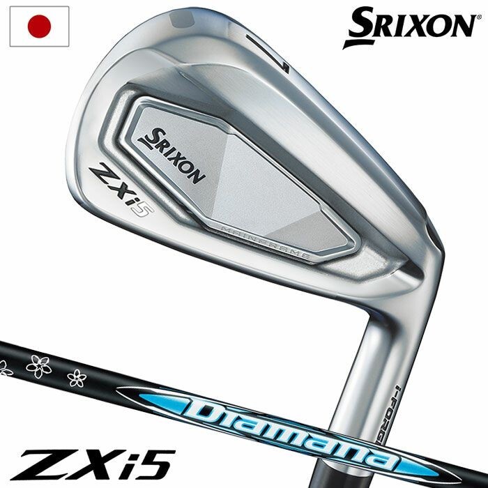 SRIXON ZXi5 Iron Set (5I-PW) Diamana ZXi for IRON carbon shaft