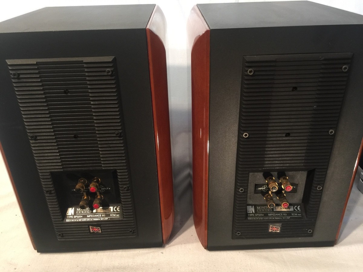 Kef RDM2 Reference Monitor Bookshelf Main Speaker Cherry Wood