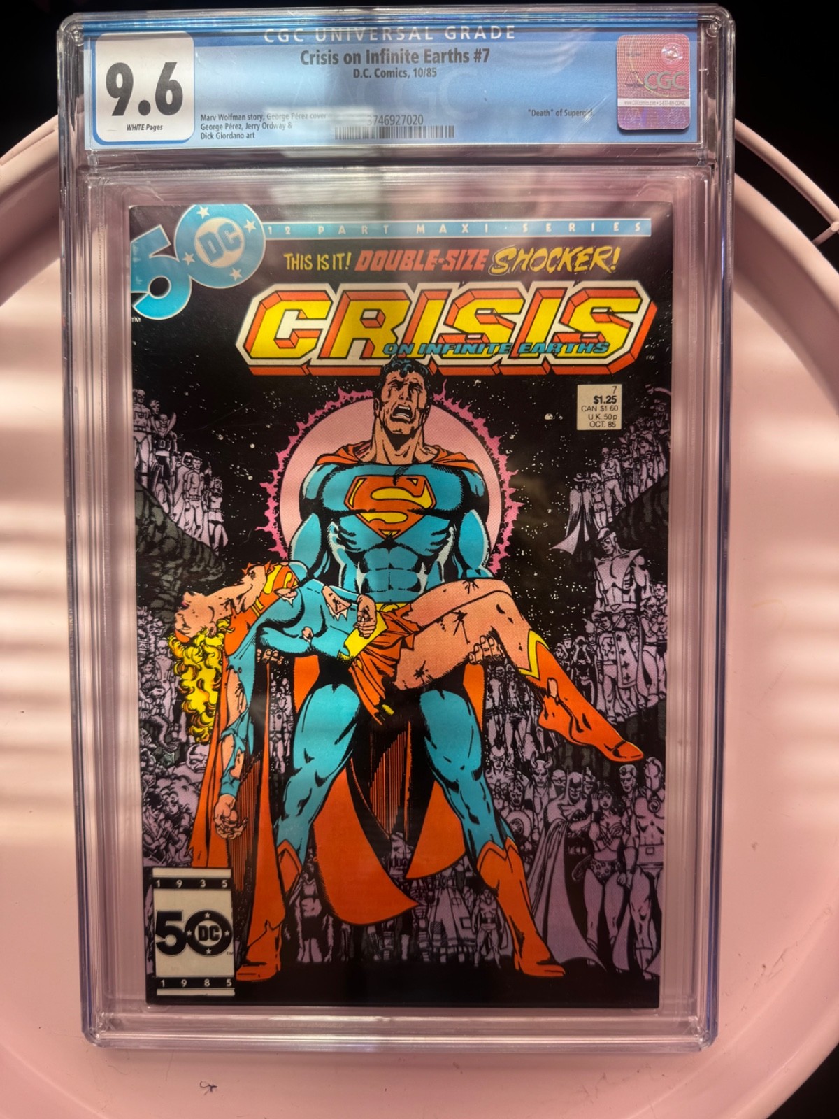Crisis on Infinite Earths #7 Value - GoCollect