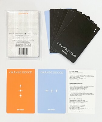 In Stock [JUNGWON inclusions] ENHYPEN [ORANGE BLOOD] Weverse