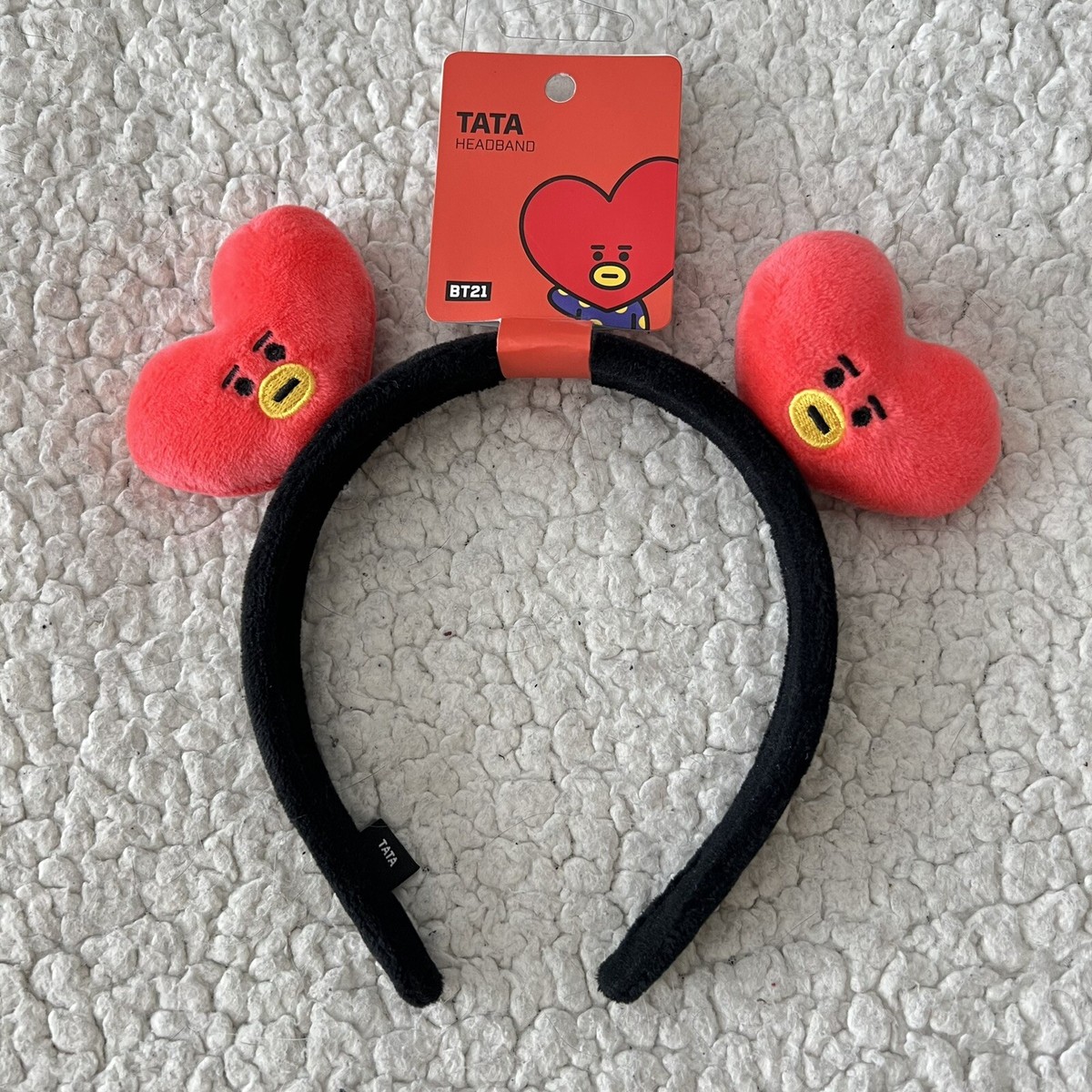 Brand New Official BTS BT21 Official Tata Headband V Kim Taehyung