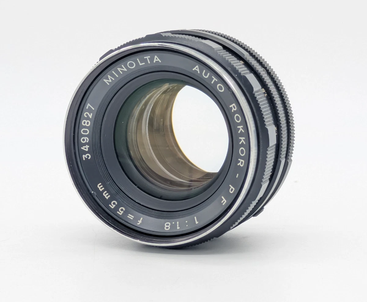 Minolta Rokkor PF 55mm Focal f/1.8 Camera Lenses for sale | eBay