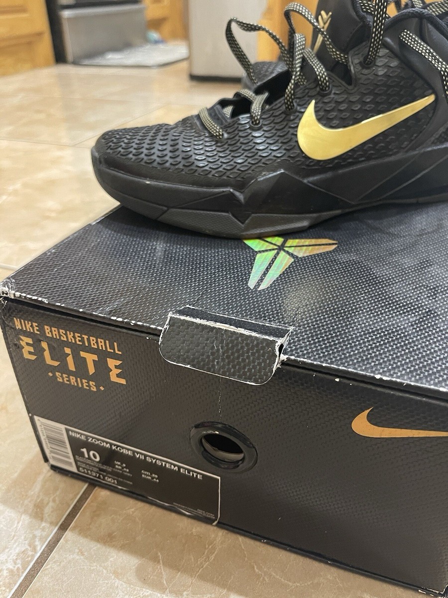 Nike Zoom Kobe 7 System Elite Basketball Shoes - Men's Size 10