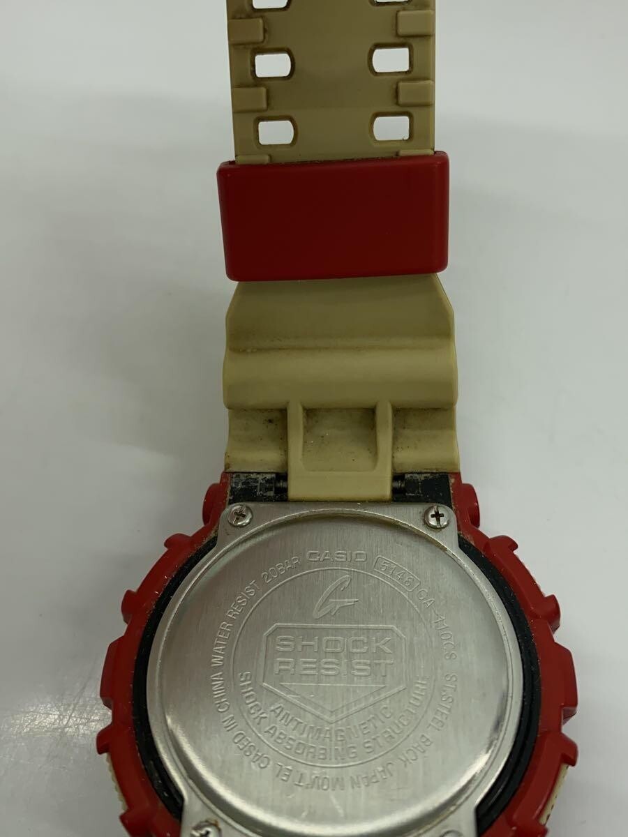 CASIO G-SHOCK Crazy Color GA-110CS Iron Man Style Quartz Red Gold