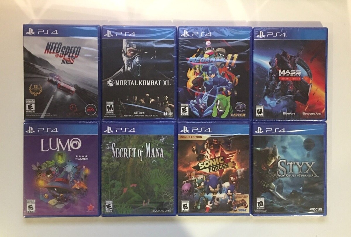 You Pick - New PS4 (Sony PlayStation 4) Games - New Sealed - US