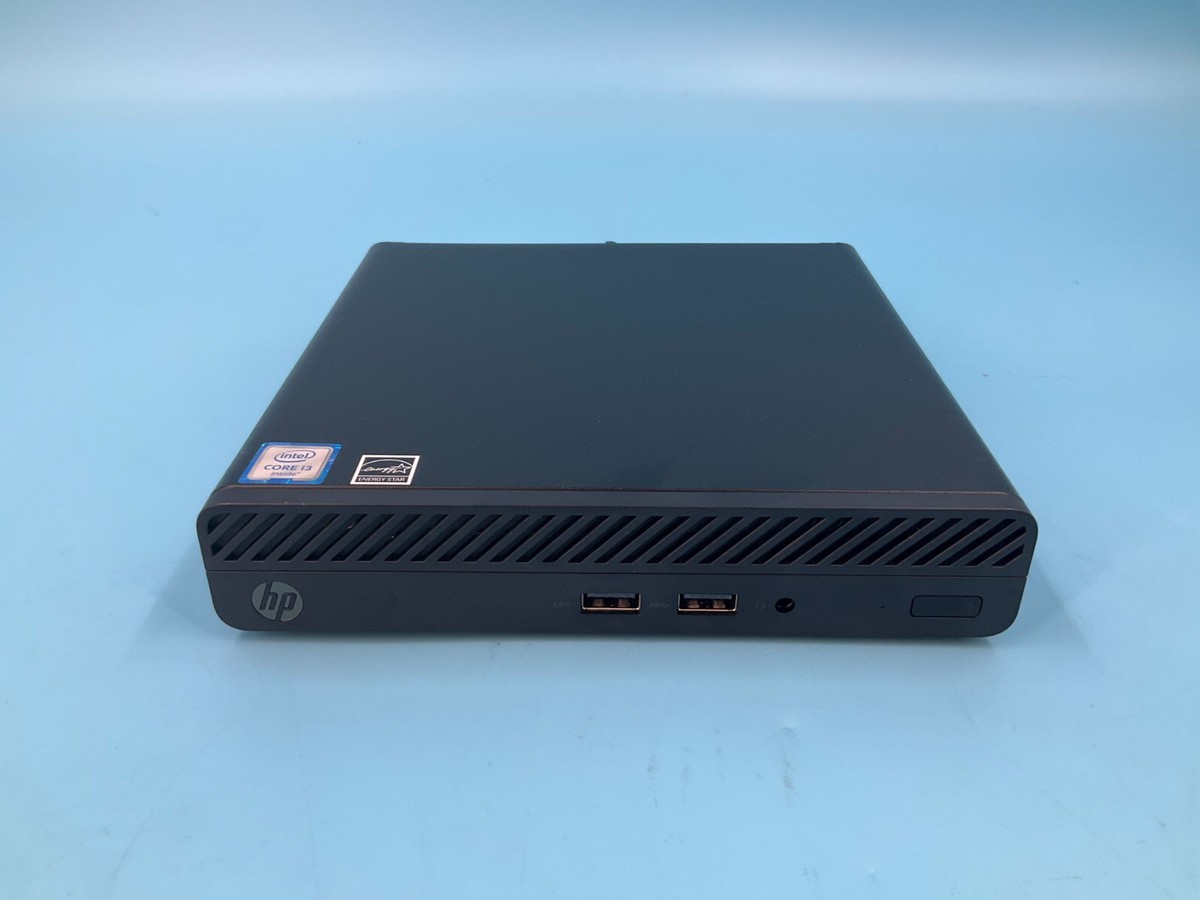 HP 260 G3 Mini Desktop i3-7130U 4GB 500GB GbE WiFiAC W10P 5CM18UT