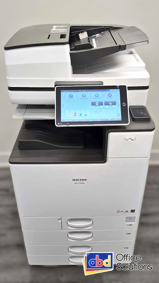 Ricoh IM C6000 A3 Color MFP Laser Copier Printer Scanner Duplex 60