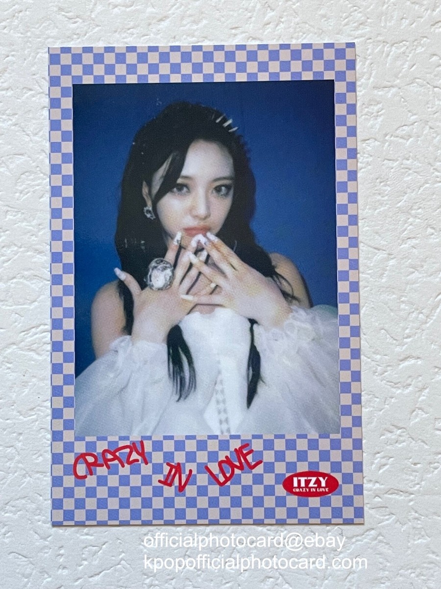 itzy イェジ cheshire サノク 事前収録 特典 トレカ itzy イェジ