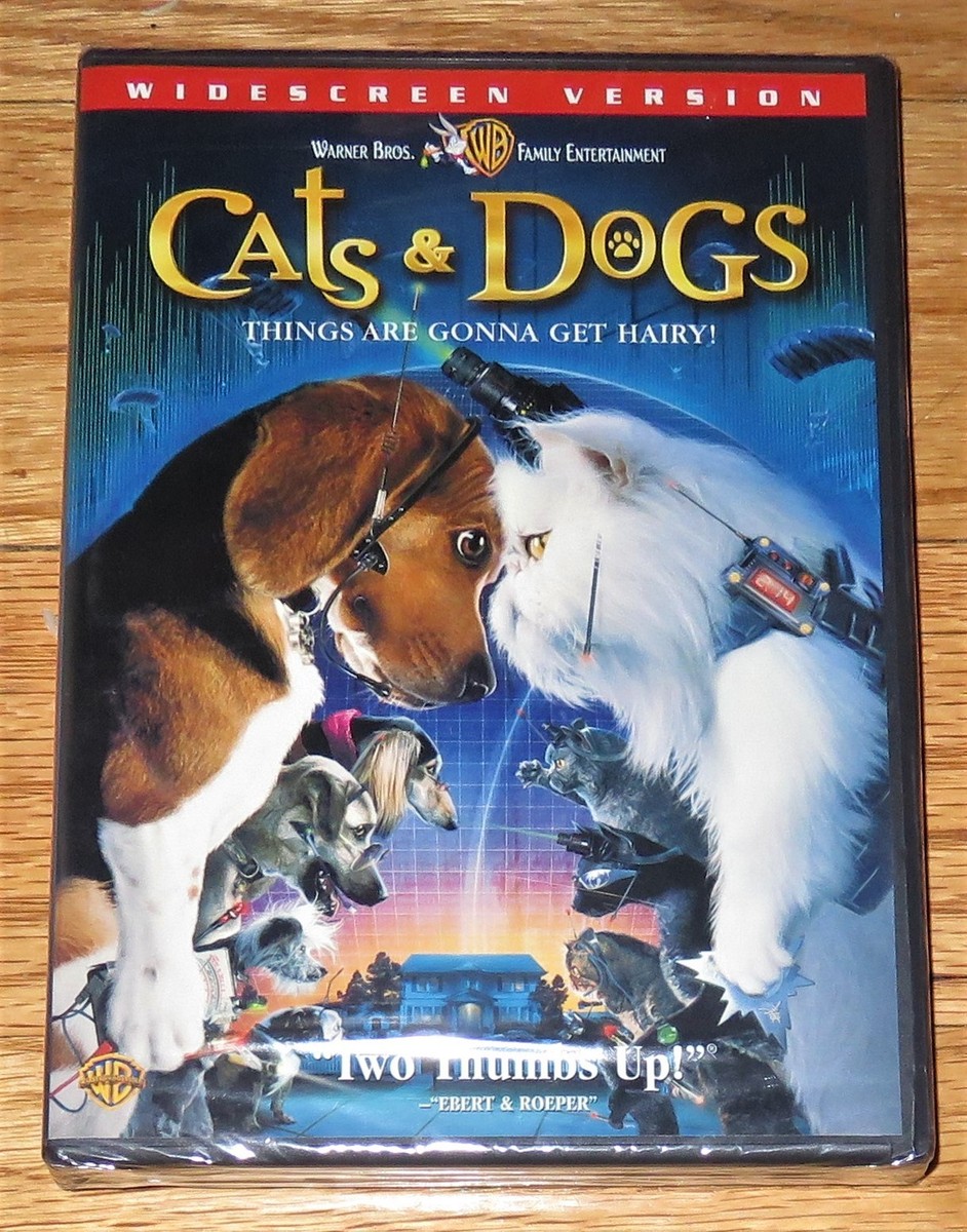 Cats & Dogs (DVD, 2001, Widescreen Version) Jeff Goldblum