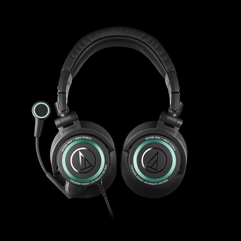 Audio-Technica ATH-M50xSTS-USB MIKU Online streaming headset