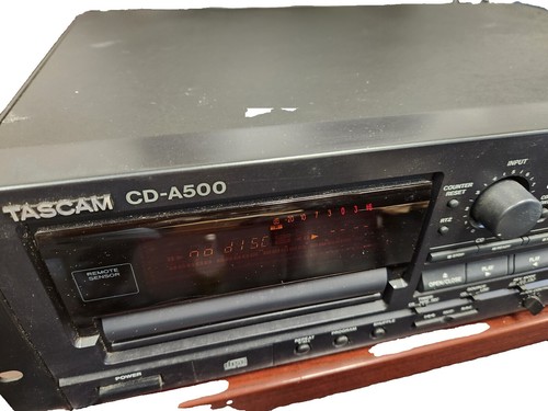 Tascam CD-A500 CD Player/Reverse Cassette Deck Confirmed Operation