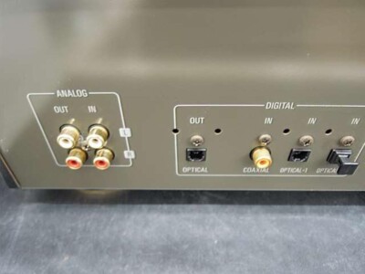 DENON DMD-1600AL Mini Disc MD Deck Recorder Black Good | eBay