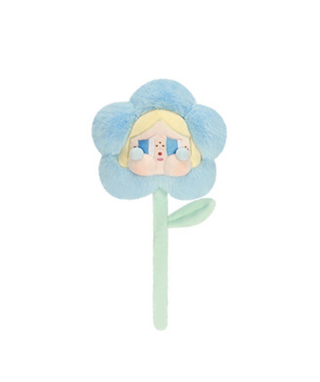 POP MART CRYBABY Sad Club Plush Flower- Sky Blue | eBay
