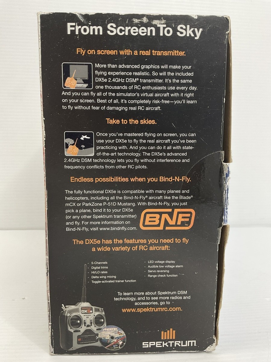 Phoenix RC Version 3.0 V3 Professional Flight Simulator w