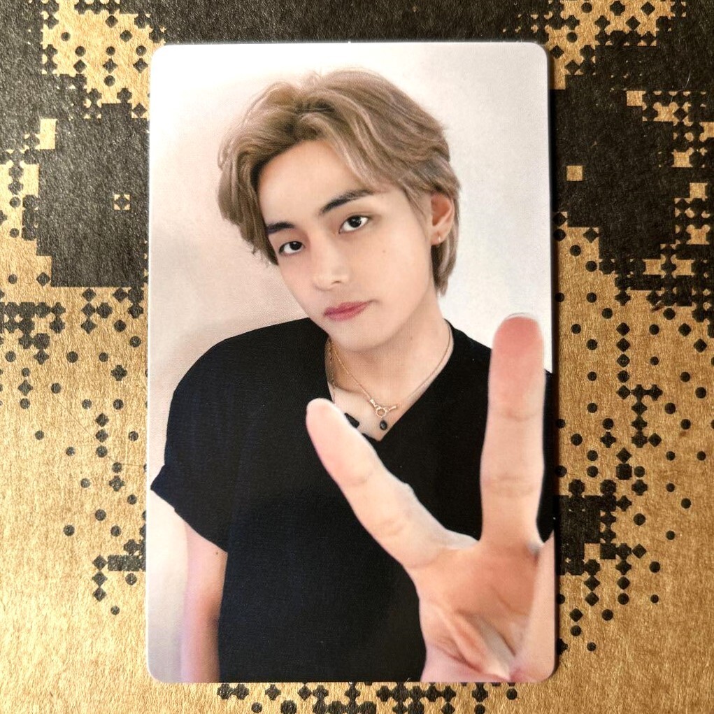 BTS 韓国 限定 BE 未公開 テヒョン テテ ラキドロ トレカ 2枚 BTS BE未