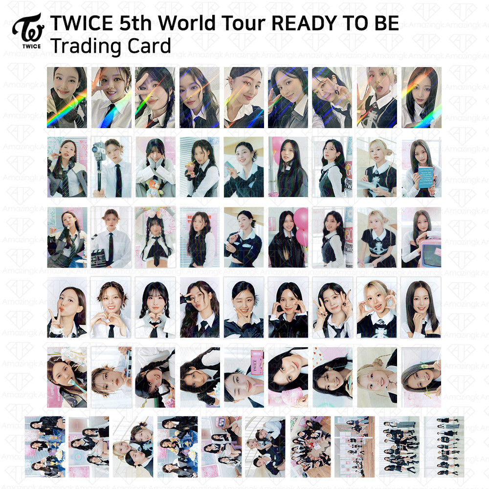 TWICE 5th World Tour Ready To Be Official Trading Card Photocard