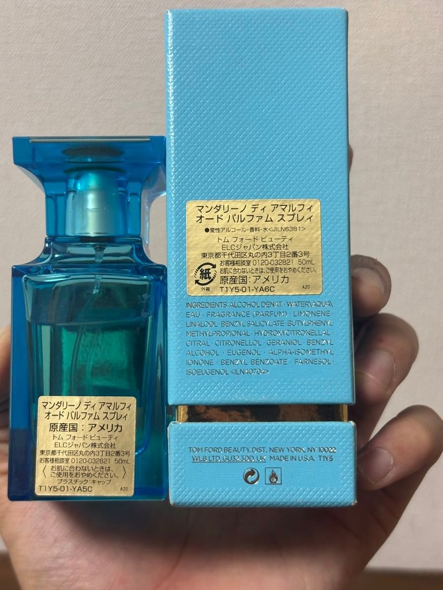 Tom Ford Mandarino Di Amalfi Eau de Parfum Fragrance 50 ML 1.7 Fl