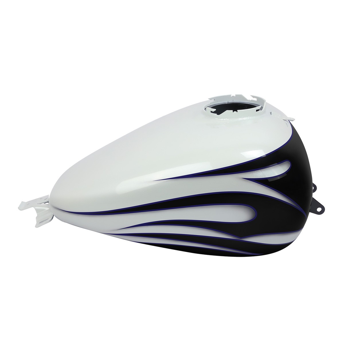 Fuel Gas Tank Fit For Harley Road Glide 08+ White Amethyst Black
