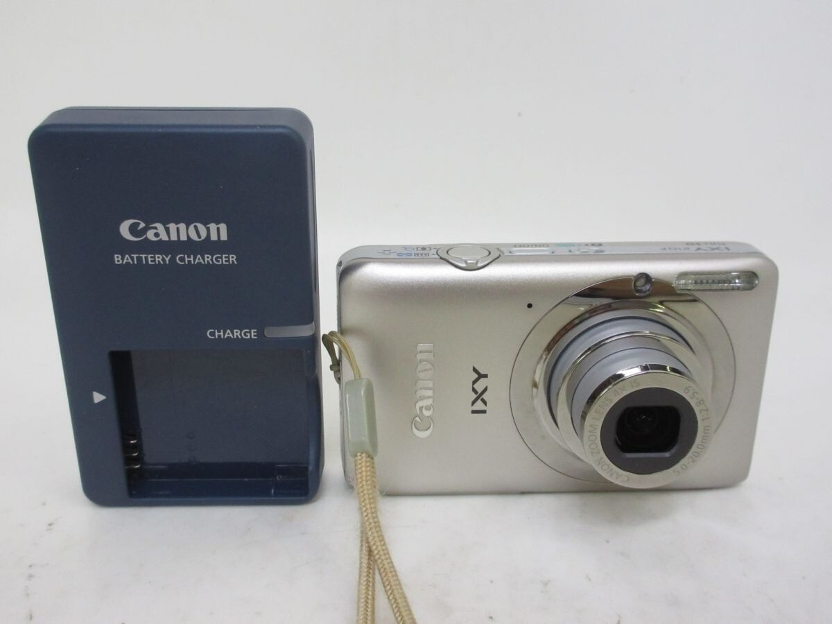 Canon IXY 210F Silver PowerShot 12.1 MP Digital Camera From JAPAN