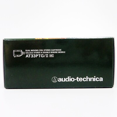 Audio-Technica AT33PTG/II Dual Moving Coil Turntable Cartridge for