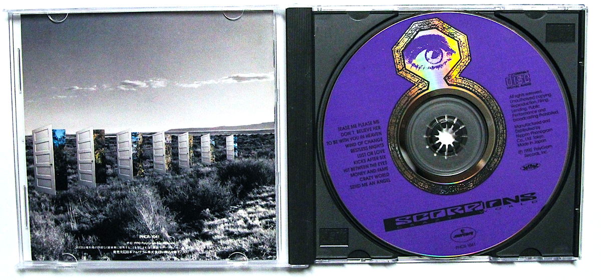 SCORPIONS Crazy World CD 1990 Mercury Japan | eBay