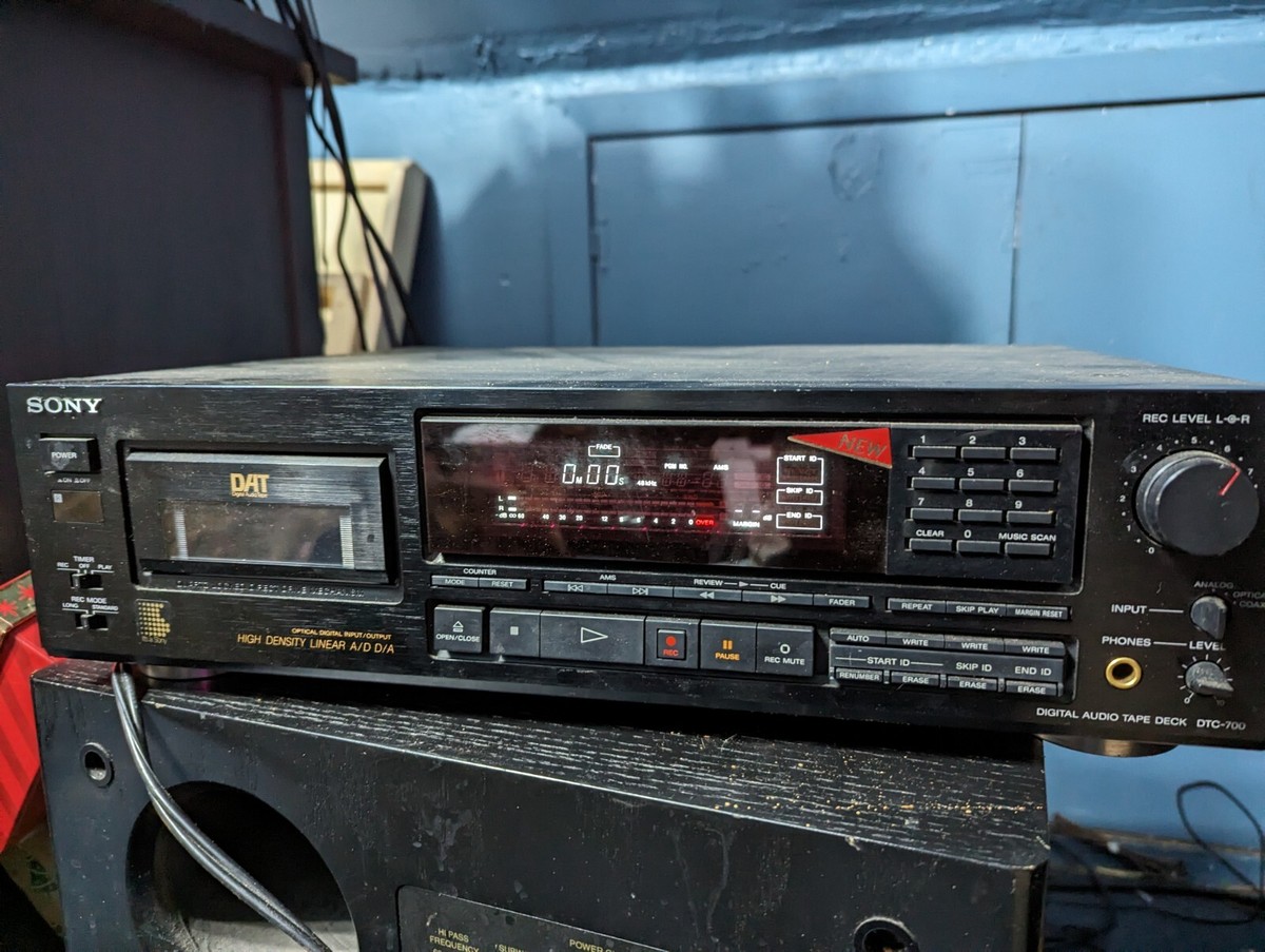 SONY DTC-700 DAT RECORDER/PLAYER (Untested) | eBay