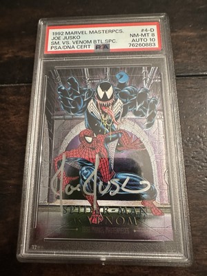 1992 Marvel Masterpieces PSA Cert And Graded Battle Spectra Set