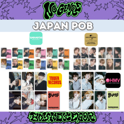 BOYNEXTDOOR No Genre 4th EP Photo card JAPAN POB Weverse JP