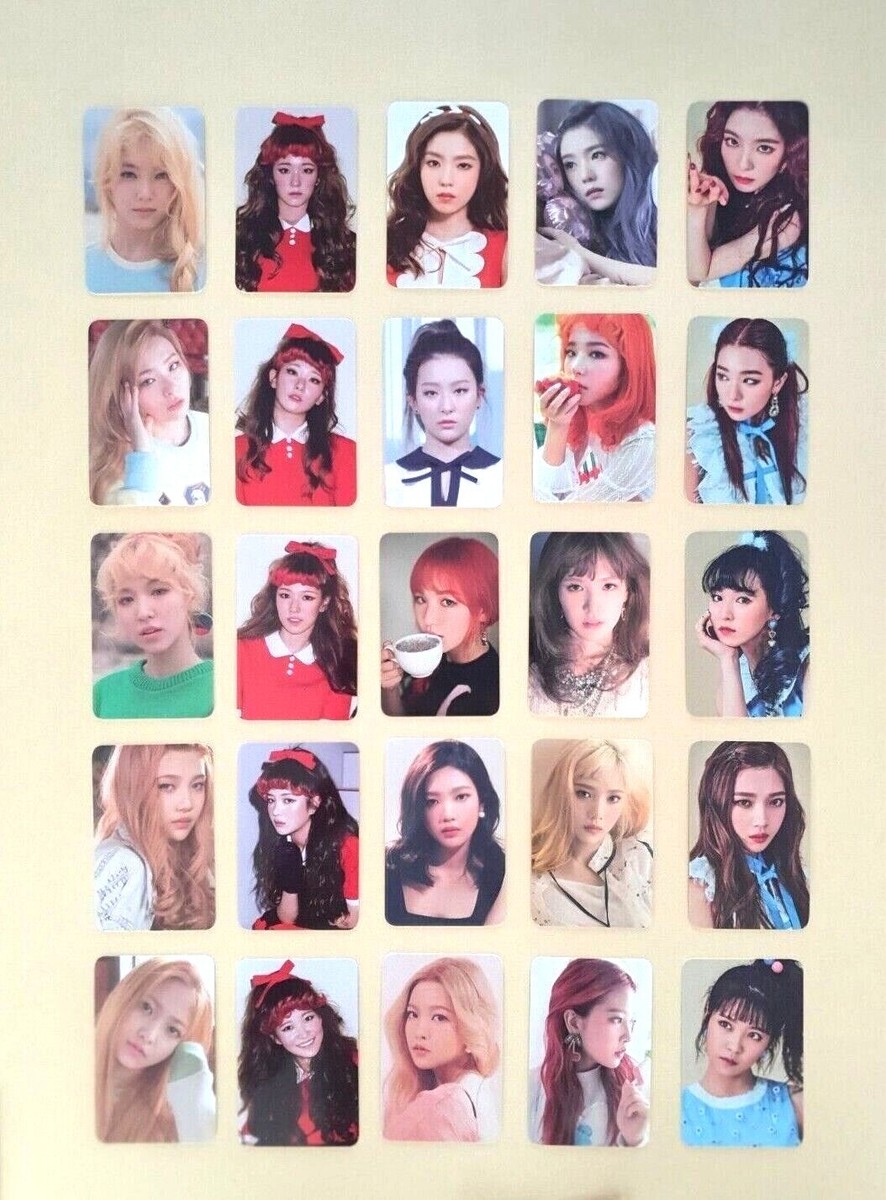 RED VELVET 8th Anniversary OFFICIAL MD Repackage Photo Card