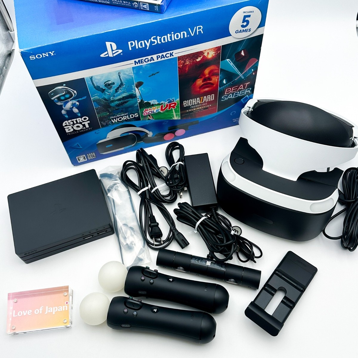 Sony PlayStation VR PS4 CUHJ-16010 Virtual Reality Headset