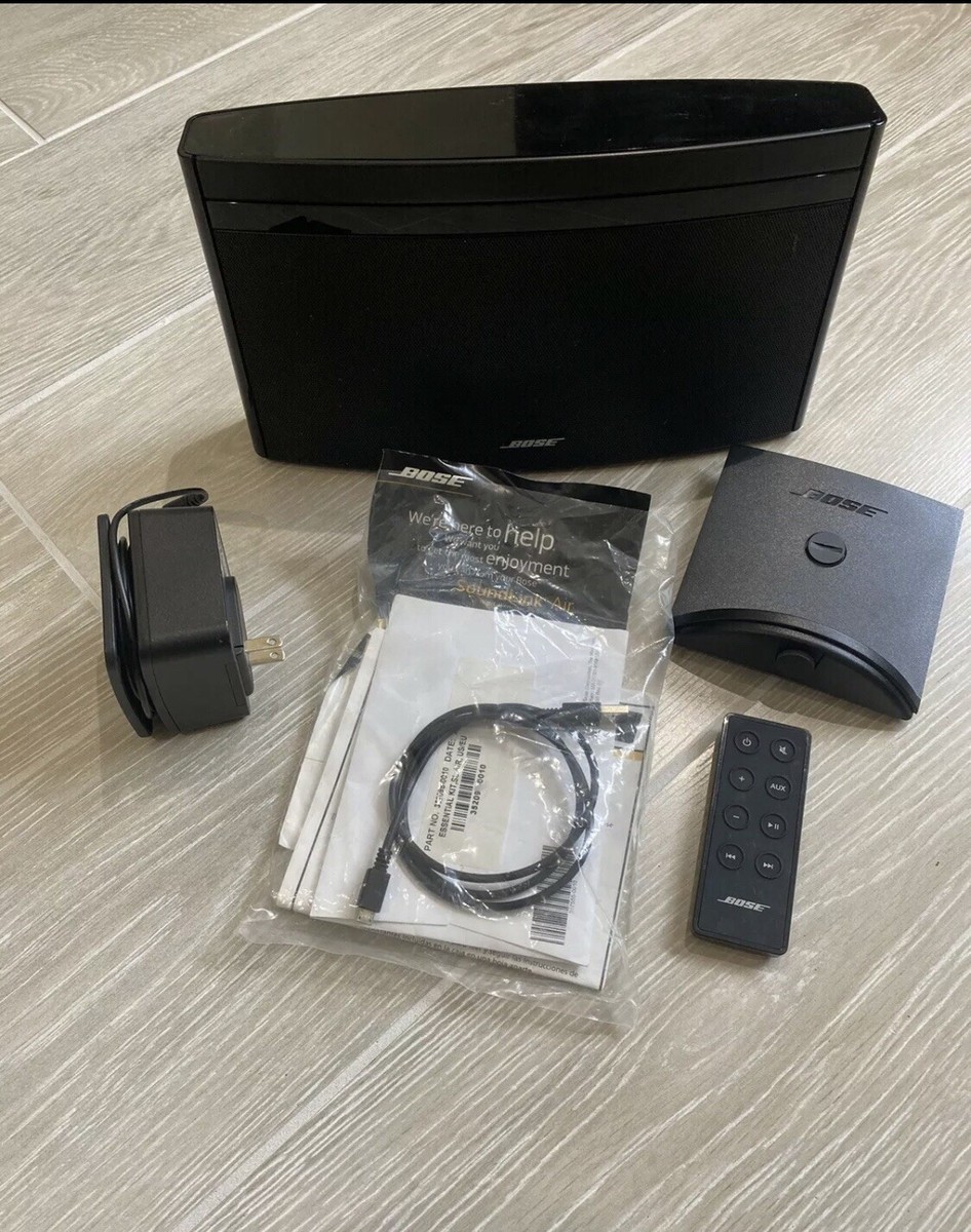 Bose SoundLink AIR Black Digital Music System Bluetooth WBattery