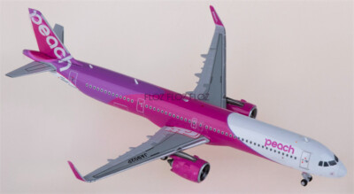 for JC Wings for Peach Aviation for Airbus A321neo JA902P 1:400