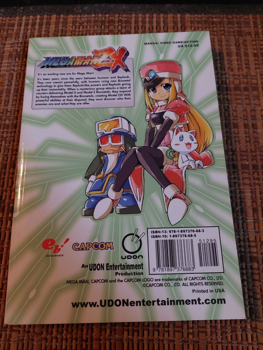 Mega Man ZX Vol. 1 manga by Shin Ogino Capcom Udon English first